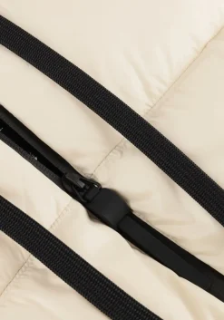 PEUTEREY gewatteerde jas kenid ecru Hot