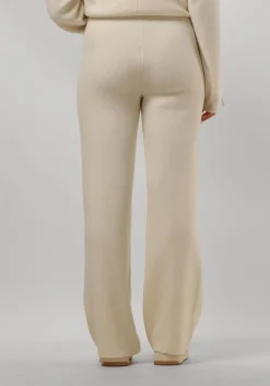 RESORT FINEST pantalon knitted pants ecru