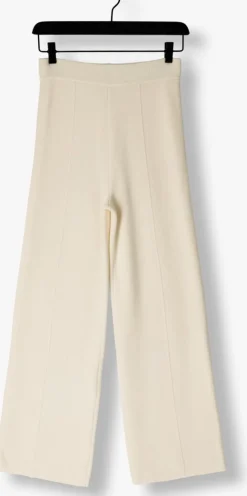 RESORT FINEST pantalon knitted pants ecru