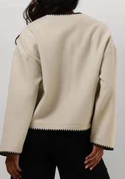 RUBY TUESDAY jack isac jacket with hand embroidery ecru Best