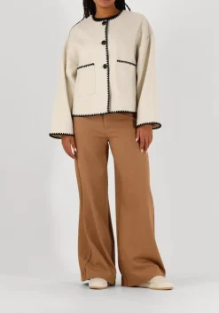 RUBY TUESDAY jack isac jacket with hand embroidery ecru Best