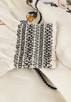 SCARLETT POPPIES mini jurk fiucci short dress ecru Best