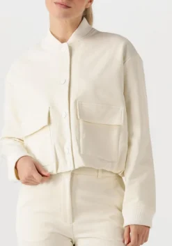 SECOND FEMALE jack liu new bomber ecru