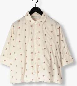 SUMMUM blouses 3/4 sleeve blouse top linen ecru Online