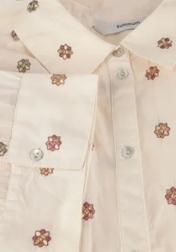 SUMMUM blouses 3/4 sleeve blouse top linen ecru Online