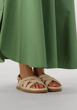 VIA VAI platte sandalen candy kriss ecru Clearance