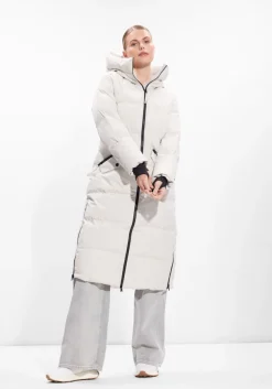 WOOLRICH gewatteerde jas gtx coat ecru Clearance