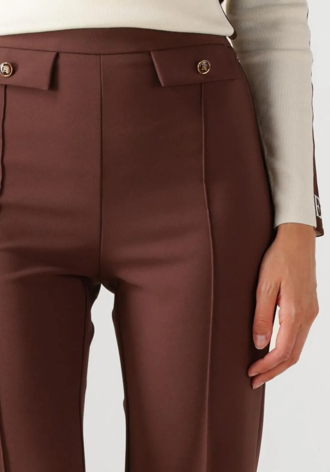 ELISABETTA FRANCHI pants bruin New