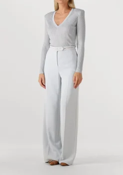 ELISABETTA FRANCHI pants lichtblauw Sale