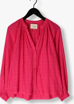 STELLA FOREST blouses e24ch045 fuchsia Sale