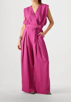 SUNCOO wijde broek julio fuchsia