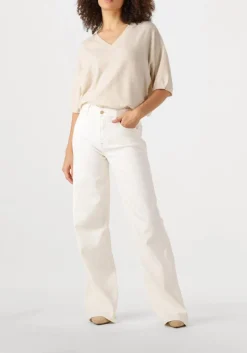 7 FOR ALL MANKIND wide jeans lotta sugar gebroken wit Discount