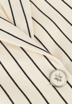 AAIKO blazer ines stripe co 570 gebroken wit Clearance