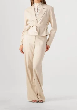 AAIKO blazer mae stripe vis 526 gebroken wit Outlet