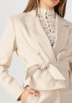 AAIKO blazer mae stripe vis 526 gebroken wit Outlet