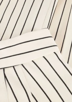 AAIKO pantalon sonja stripe co 570 gebroken wit New