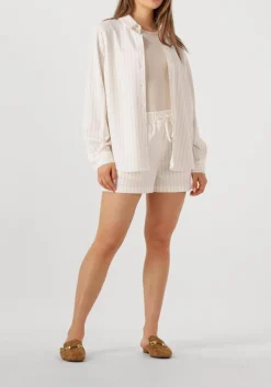 AIMEE THE LABEL blouses blaire stripe gebroken wit New