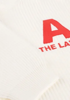 ALIX THE LABEL trui ladies knitted basic jumper gebroken wit