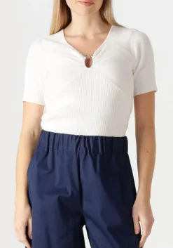 CAROLINE BISS t-shirt 1260 gebroken wit Online