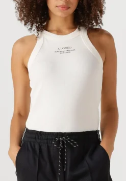 CLOSED top racer tank top gebroken wit Online