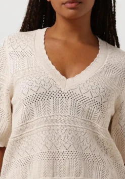 DANTE6 top ajour top gebroken wit Outlet