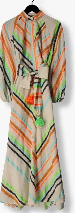 DEVOTION maxi jurk opsianos gebroken wit Discount