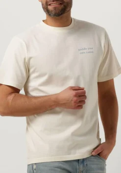 FORÉT forét t-shirt tip t-shirt gebroken wit Discount