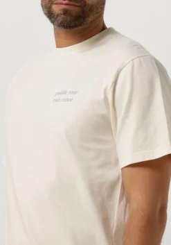 FORÉT forét t-shirt tip t-shirt gebroken wit Discount