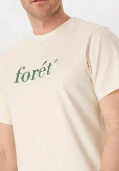 FORÉT forét t-shirt amber t-shirt gebroken wit Sale