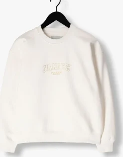 JANICE trui andy white gebroken wit Outlet