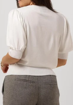 MINUS top liva knit tee gebroken wit New