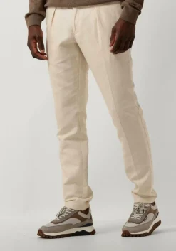 PROFUOMO pantalon trousers 842 sportcord gebroken wit Discount