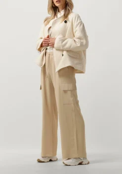 RUBY TUESDAY jack maya long double breasted coat gebroken wit New