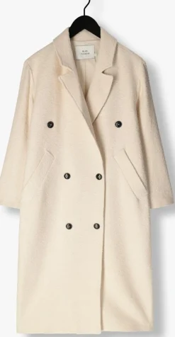 RUBY TUESDAY mantel may longdouble breasted coat gebroken wit Best