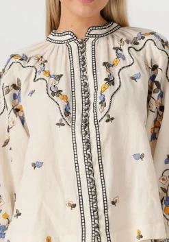 SCARLETT POPPIES blouses femme top gebroken wit Online