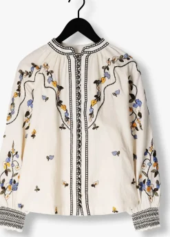 SCARLETT POPPIES blouses femme top gebroken wit Online