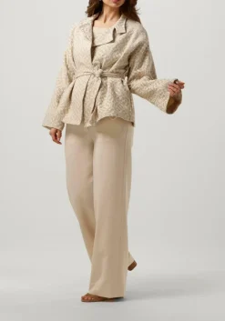 SECOND FEMALE pantalon levien trousers gebroken wit Discount