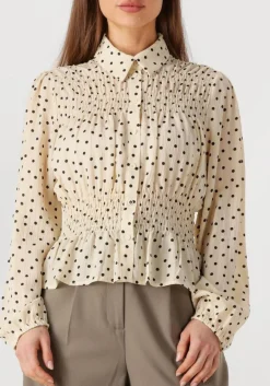 SECOND FEMALE blouses tuva shirt gebroken wit Clearance
