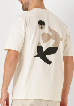 THE GOODPEOPLE t-shirt titan gebroken wit Discount