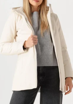 WOOLRICH jack firth down parka gebroken wit Hot