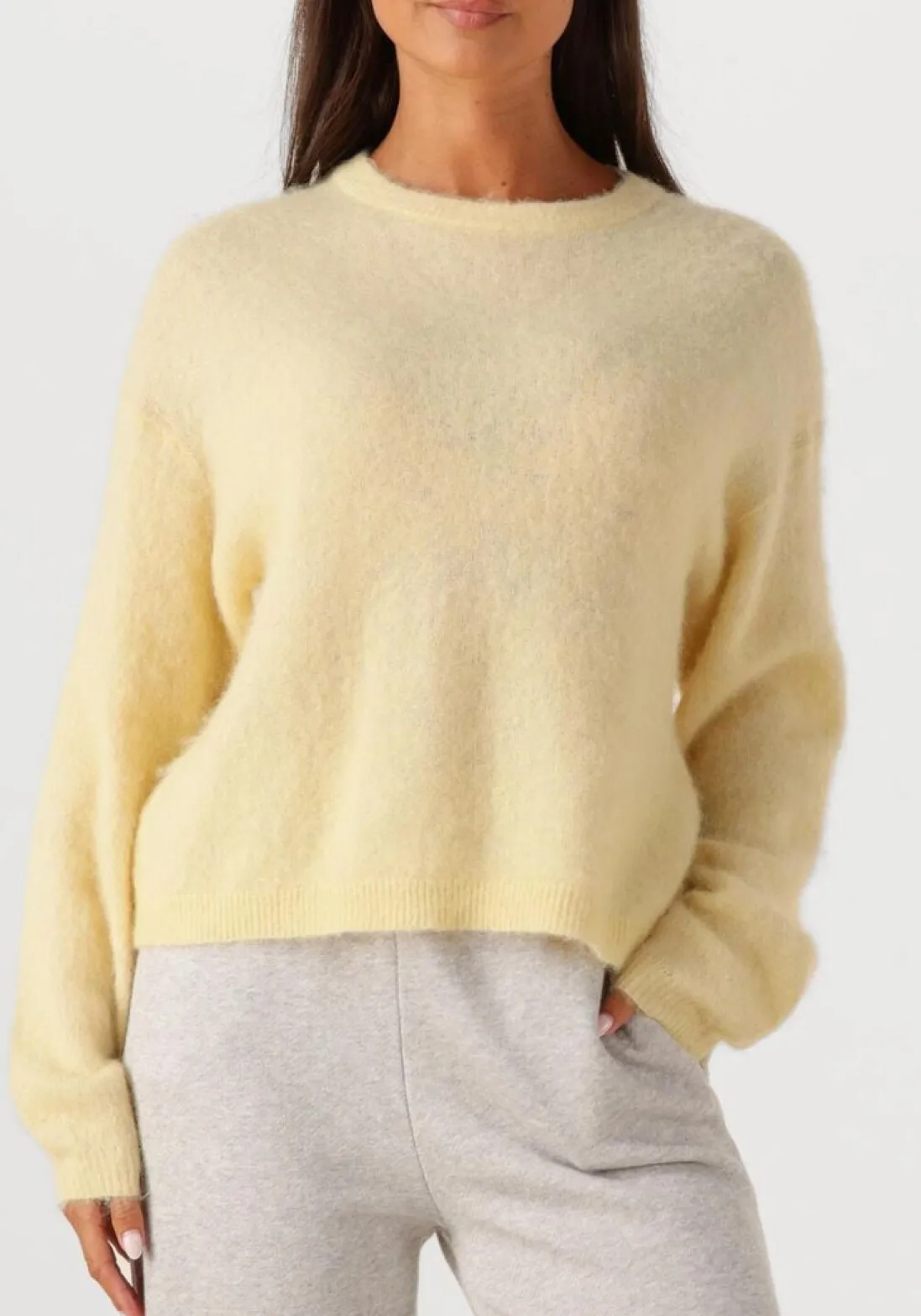 AMERICAN VINTAGE gele trui nenybay geel