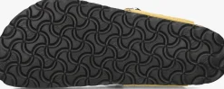 BIRKENSTOCK gele teenslippers gizeh rivet border geel Discount
