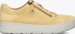 HARTJES gele lage sneakers 162.1401 geel