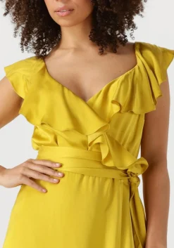 NEMA gele maxi jurk n162 geel Online