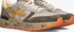 PREMIATA gele lage sneakers mick geel Clearance