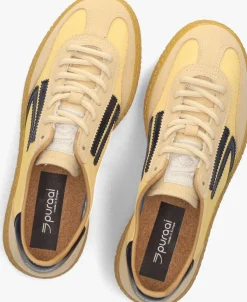 PURAAI gele lage sneakers 6.01 xs geel Outlet