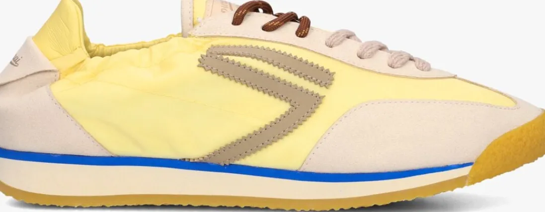 PURAAI gele lage sneakers 6.02 panther geel Best