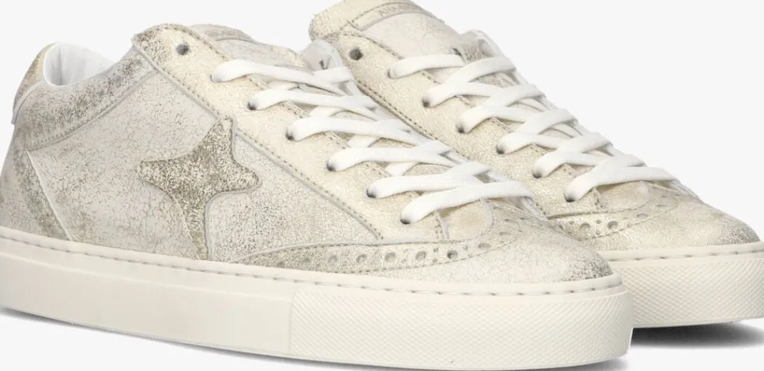 AMA BRAND DELUXE en lage sneakers oxf goud Clearance