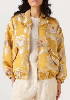 AMAYA AMSTERDAM en jack fanny bomber goud Best