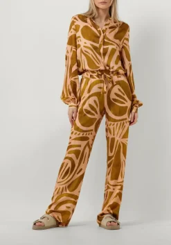 AMAYA AMSTERDAM en pantalon pleun goud Best